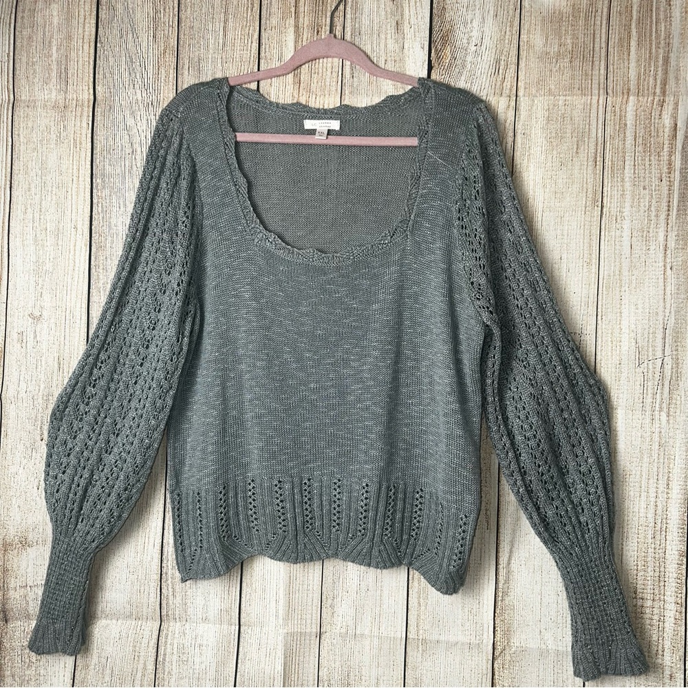 LC Lauren Conrad Scoop Neck Sweater